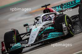 Lewis Hamilton (GBR) Mercedes AMG F1 W13. 25.02.2022. Formula One Testing, Day Three, Barcelona, Spain. Friday.