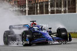 Nicholas Latifi (CDN) Williams Racing FW44. 25.02.2022. Formula One Testing, Day Three, Barcelona, Spain. Friday.