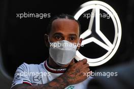 Lewis Hamilton (GBR) Mercedes AMG F1. 25.02.2022. Formula One Testing, Day Three, Barcelona, Spain. Friday.