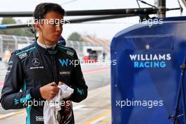 Alexander Albon (THA) Williams Racing. 25.02.2022. Formula One Testing, Day Three, Barcelona, Spain. Friday.