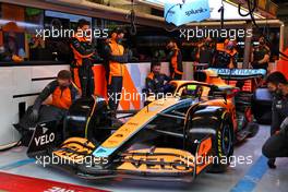 Lando Norris (GBR) McLaren MCL36. 25.02.2022. Formula One Testing, Day Three, Barcelona, Spain. Friday.
