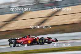 Charles Leclerc (MON) Ferrari F1-75. 25.02.2022. Formula One Testing, Day Three, Barcelona, Spain. Friday.