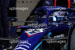 Alexander Albon (THA) Williams Racing FW44 - sidepod detail. 25.02.2022. Formula One Testing, Day Three, Barcelona, Spain. Friday.