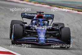 Alexander Albon (THA) Williams Racing FW44. 25.02.2022. Formula One Testing, Day Three, Barcelona, Spain. Friday.