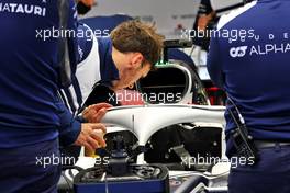 Pierre Gasly (FRA) AlphaTauri. 25.02.2022. Formula One Testing, Day Three, Barcelona, Spain. Friday.