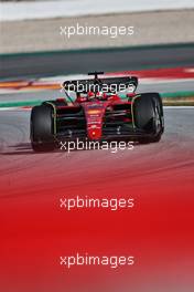 Charles Leclerc (MON) Ferrari F1-75. 24.02.2022. Formula One Testing, Day Two, Barcelona, Spain. Thursday.
