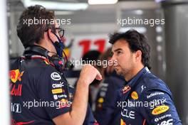 Sergio Perez (MEX) Red Bull Racing. 24.02.2022. Formula One Testing, Day Two, Barcelona, Spain. Thursday.