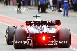 Esteban Ocon (FRA) Alpine F1 Team A522. 24.02.2022. Formula One Testing, Day Two, Barcelona, Spain. Thursday.