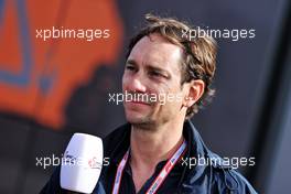Mathias Lauda (AUT) Servus TV Presenter. 24.02.2022. Formula One Testing, Day Two, Barcelona, Spain. Thursday.