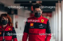 Mattia Binotto (ITA) Ferrari Team Principal. 24.02.2022. Formula One Testing, Day Two, Barcelona, Spain. Thursday.