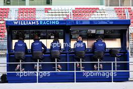 Williams Racing pit gantry. 24.02.2022. Formula One Testing, Day Two, Barcelona, Spain. Thursday.