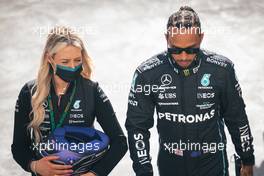 Lewis Hamilton (GBR) Mercedes AMG F1. 24.02.2022. Formula One Testing, Day Two, Barcelona, Spain. Thursday.