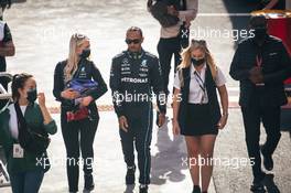 Lewis Hamilton (GBR) Mercedes AMG F1. 24.02.2022. Formula One Testing, Day Two, Barcelona, Spain. Thursday.