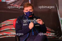 Jost Capito (GER) Williams Racing Chief Executive Officer in the FIA Press Conference. 24.02.2022. Formula One Testing, Day Two, Barcelona, Spain. Thursday.