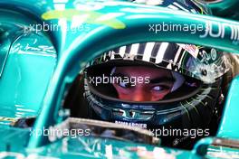 Lance Stroll (CDN) Aston Martin F1 Team AMR22. 23.02.2022. Formula One Testing, Day One, Barcelona, Spain. Wednesday.