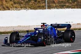 Nicholas Latifi (CDN) Williams Racing FW44. 23.02.2022. Formula One Testing, Day One, Barcelona, Spain. Wednesday.
