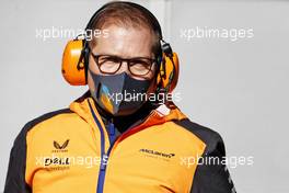 Andreas Seidl, McLaren Managing Director. 23.02.2022. Formula One Testing, Day One, Barcelona, Spain. Wednesday.