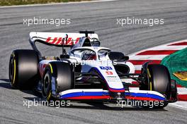 Nikita Mazepin (RUS) Haas F1 Team VF-22. 23.02.2022. Formula One Testing, Day One, Barcelona, Spain. Wednesday.