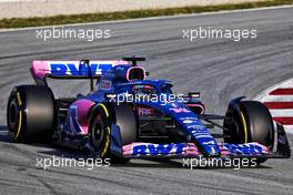 Fernando Alonso (ESP) Alpine F1 Team A522. 23.02.2022. Formula One Testing, Day One, Barcelona, Spain. Wednesday.