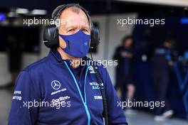 Willy Rampf (GER) Williams Racing Technical Consultant. 23.02.2022. Formula One Testing, Day One, Barcelona, Spain. Wednesday.