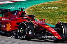 Charles Leclerc (MON) Ferrari F1-75. 23.02.2022. Formula One Testing, Day One, Barcelona, Spain. Wednesday.