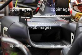 Max Verstappen (NLD) Red Bull Racing RB18 - sidepod detail. 23.02.2022. Formula One Testing, Day One, Barcelona, Spain. Wednesday.