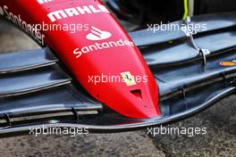 Ferrari F1-75 nosecone detail. 23.02.2022. Formula One Testing, Day One, Barcelona, Spain. Wednesday.