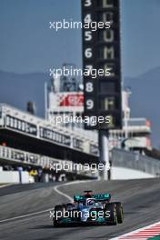 George Russell (GBR) Mercedes AMG F1 W13. 23.02.2022. Formula One Testing, Day One, Barcelona, Spain. Wednesday.