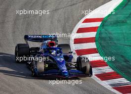Alexander Albon (THA) Williams Racing FW44. 23.02.2022. Formula One Testing, Day One, Barcelona, Spain. Wednesday.