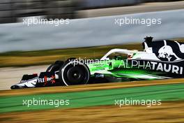 Yuki Tsunoda (JPN) AlphaTauri AT03. 23.02.2022. Formula One Testing, Day One, Barcelona, Spain. Wednesday.