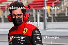 Mattia Binotto (ITA) Ferrari Team Principal. 23.02.2022. Formula One Testing, Day One, Barcelona, Spain. Wednesday.