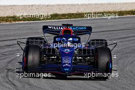 Nicholas Latifi (CDN) Williams Racing FW44. 23.02.2022. Formula One Testing, Day One, Barcelona, Spain. Wednesday.