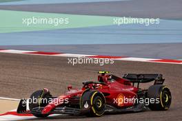 Carlos Sainz Jr (ESP) Ferrari F1-75. 11.03.2022. Formula 1 Testing, Sakhir, Bahrain, Day Two.