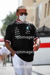 Lewis Hamilton (GBR) Mercedes AMG F1. 11.03.2022. Formula 1 Testing, Sakhir, Bahrain, Day Two.