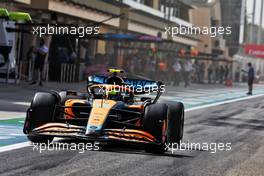 Lando Norris (GBR) McLaren MCL36. 11.03.2022. Formula 1 Testing, Sakhir, Bahrain, Day Two.