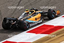 Lando Norris (GBR) McLaren MCL36. 11.03.2022. Formula 1 Testing, Sakhir, Bahrain, Day Two.