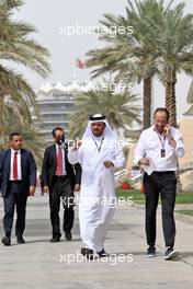 Mohammed Bin Sulayem (UAE) FIA President. 11.03.2022. Formula 1 Testing, Sakhir, Bahrain, Day Two.