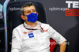 Guenther Steiner (ITA) Haas F1 Team Prinicipal in the FIA Press Conference. 11.03.2022. Formula 1 Testing, Sakhir, Bahrain, Day Two.
