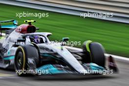 Lewis Hamilton (GBR) Mercedes AMG F1 W13. 11.03.2022. Formula 1 Testing, Sakhir, Bahrain, Day Two.