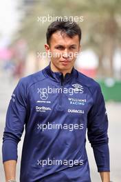 Alexander Albon (THA) Williams Racing. 11.03.2022. Formula 1 Testing, Sakhir, Bahrain, Day Two.