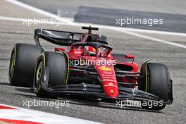 Charles Leclerc (MON) Ferrari F1-75. 11.03.2022. Formula 1 Testing, Sakhir, Bahrain, Day Two.