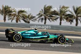 Sebastian Vettel (GER) Aston Martin F1 Team AMR22. 12.03.2022. Formula 1 Testing, Sakhir, Bahrain, Day Three.