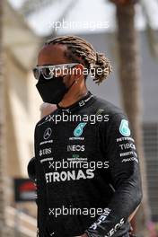 Lewis Hamilton (GBR) Mercedes AMG F1. 12.03.2022. Formula 1 Testing, Sakhir, Bahrain, Day Three.
