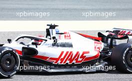 Kevin Magnussen (DEN) Haas VF-22 - floor and sidepod detail. 12.03.2022. Formula 1 Testing, Sakhir, Bahrain, Day Three.