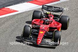 Carlos Sainz Jr (ESP) Ferrari F1-75. 12.03.2022. Formula 1 Testing, Sakhir, Bahrain, Day Three.