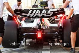 Haas VF-22 rear diffuser detail. 12.03.2022. Formula 1 Testing, Sakhir, Bahrain, Day Three.