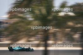 Lance Stroll (CDN) Aston Martin F1 Team AMR22. 12.03.2022. Formula 1 Testing, Sakhir, Bahrain, Day Three.