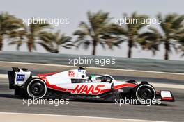 Mick Schumacher (GER) Haas VF-22. 12.03.2022. Formula 1 Testing, Sakhir, Bahrain, Day Three.