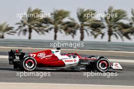 Valtteri Bottas (FIN) Alfa Romeo F1 Team C42. 12.03.2022. Formula 1 Testing, Sakhir, Bahrain, Day Three.