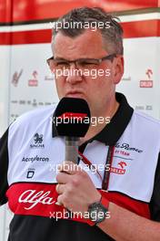 Jan Monchaux, Alfa Romeo F1 Team Technical Director. 12.03.2022. Formula 1 Testing, Sakhir, Bahrain, Day Three.